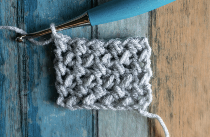 How to Crochet The Mini Bean Stitch