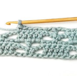 Lacy Checkered Block Crochet Stitch Photo Tutorial