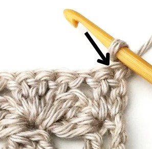 Aligned Four Leaf Clover Crochet Stitch Photo Tutorial
