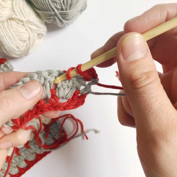 Granny Block Crochet Stitch Photo Tutorial