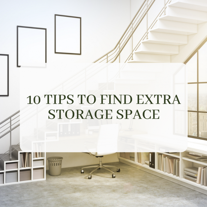 10 Tips to Find Extra Storage Space