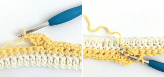 Magnolia Flower Crochet Stitch Photo Tutorial