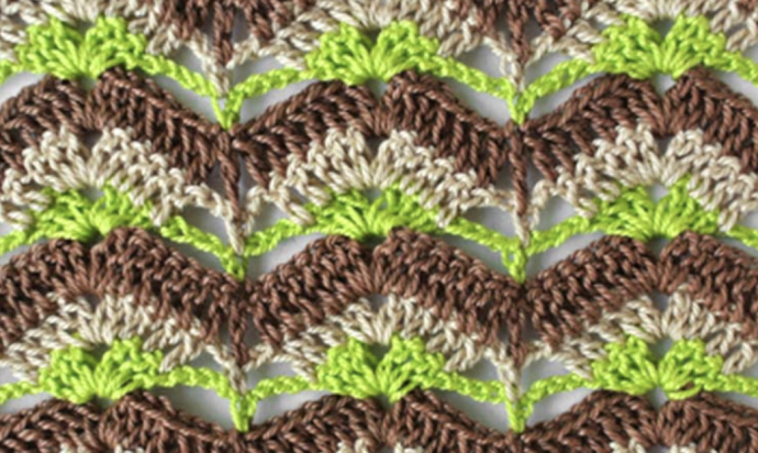 Crochet Big Shell Stitch