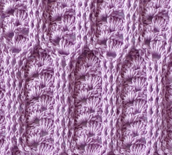 Crochet Tutorial: Textured Shell Stitch