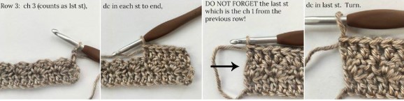 Silt Crochet Stitch Photo Tutorial