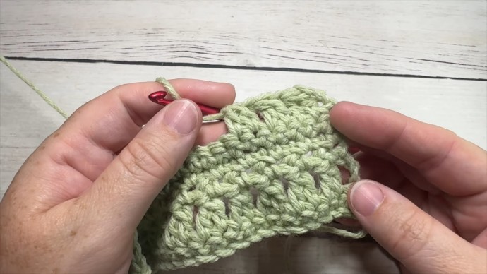 How to Crochet the Keepsake Stitch Photo Tutorial