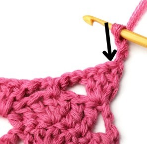 Large Uneven Clam Crochet Stitch Photo Tutorial