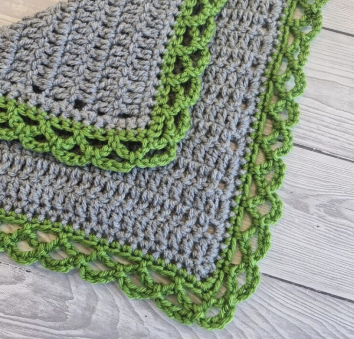 Crochet Tutorial: Easy Lacy Border