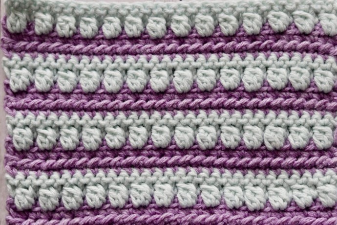 How to Crochet the Cluster and Ridge Stitch Photo Tutorial How to Crochet the Cluster and Ridge Stitch Photo Tutorial