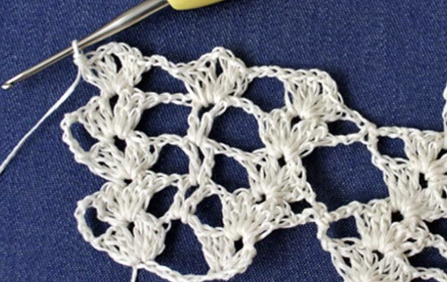 How to Crochet the Pineapple Stitch