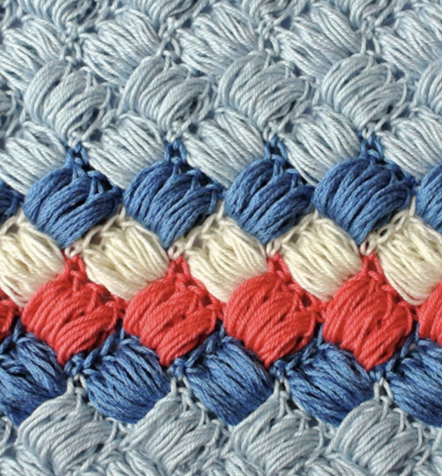 Crochet Tutorial: Boxed Puff Stitch
