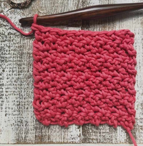 How to Crochet the Lemon Peel Stitch Photo Tutorial