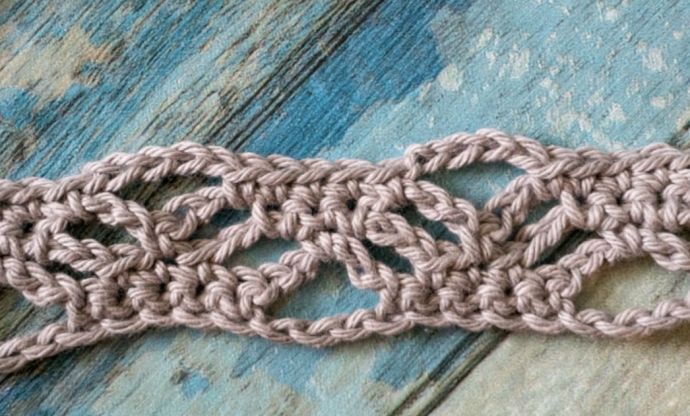 How to Crochet the Woven Lattice Stitch