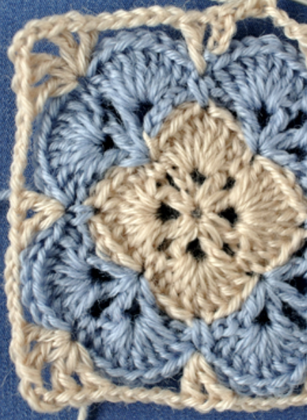 How to Make Crochet Shell Square Stitch