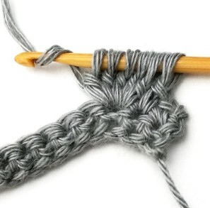 Aligned Bobble Crochet Stitch Photo Tutorial
