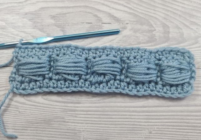 Crochet Large Blocked Puff Stitch Tutorial