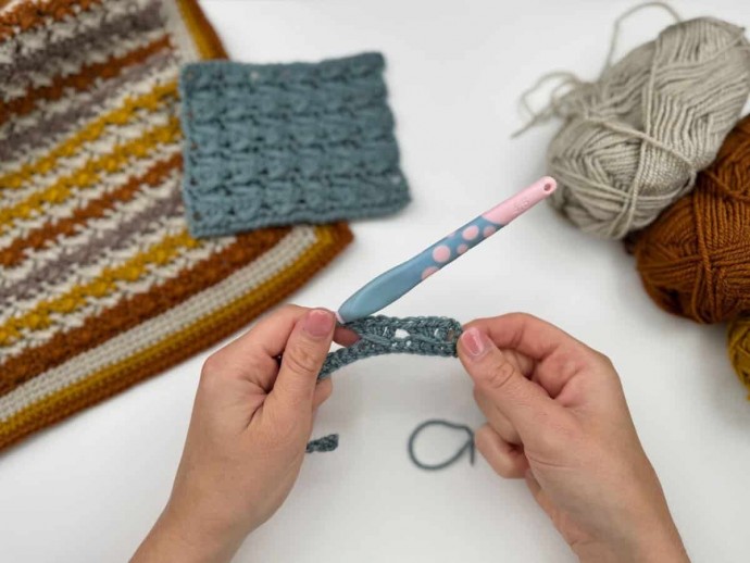Crossover Crochet Stitch Photo Tutorial