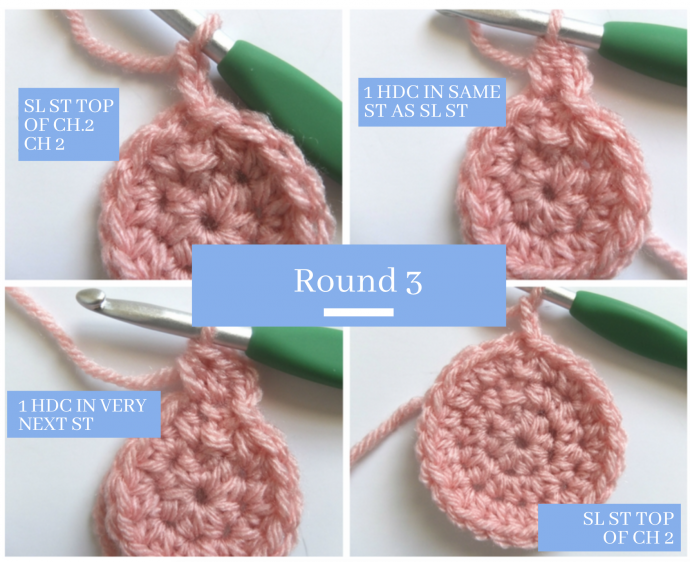How to crochet in the round – Step-by-Step Guide