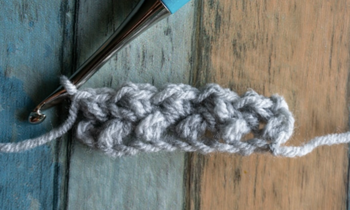 How to Crochet The Mini Bean Stitch