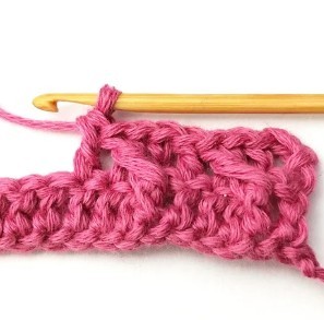 Ridged Crossed Ripple Crochet Stitch Photo Tutorial