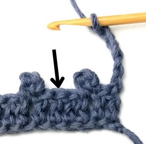 Striped Boxed Picot Crochet Stitch Photo Tutorial