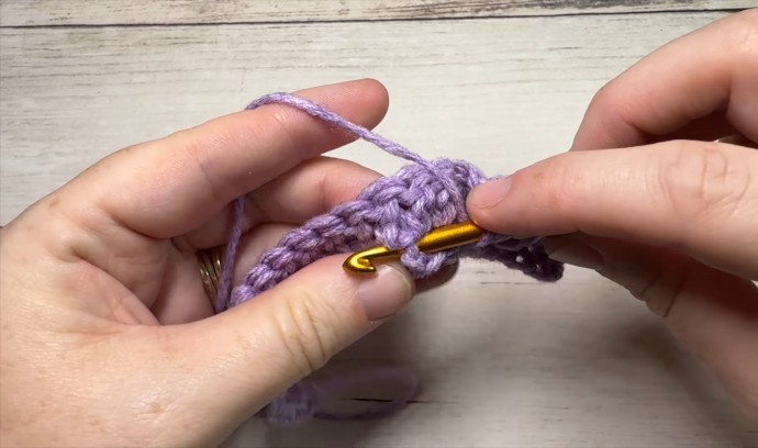 How to Crochet the ZigZag Cable Stitch Photo Tutorial