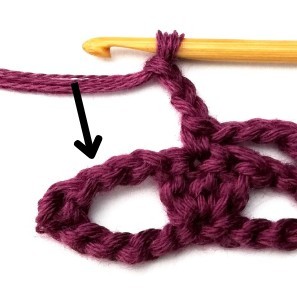 Lacy Striped Fan Crochet Stitch Photo Tutorial